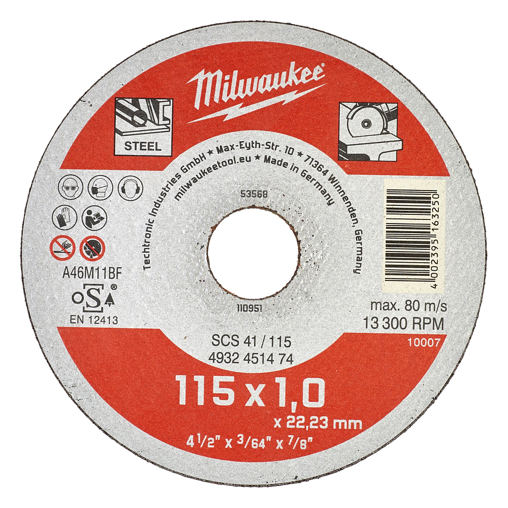 DISQUES À TRONÇONNER